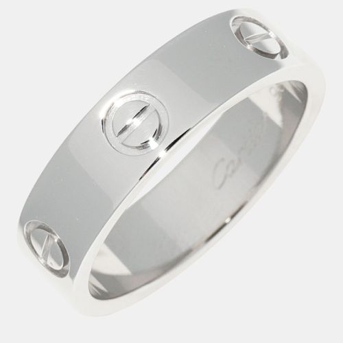 Bvlgari 18K White Gold B.Zero1 Ring EU 48 - Cartier - Modalova