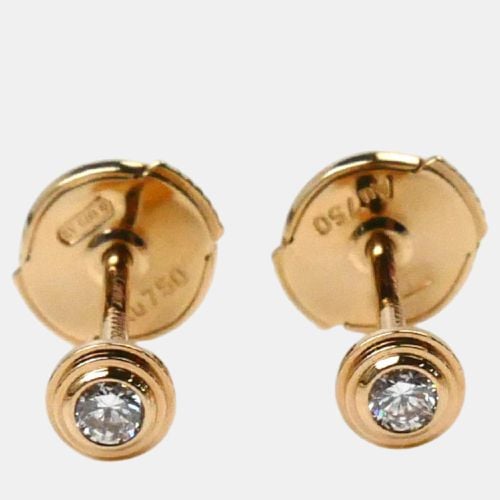 Cartier 18K Pink Gold Diamond Earrings - Cartier - Modalova