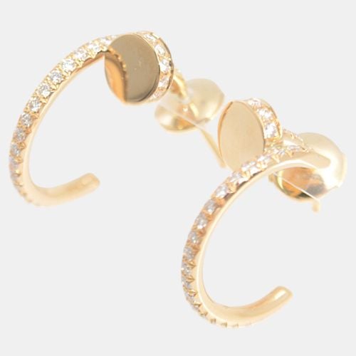 Cartier 18K Yellow Gold Diamond Just Un Clou Earrings - Cartier - Modalova