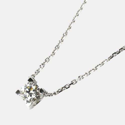 Cartier 18K White Gold Diamond Necklace - Cartier - Modalova