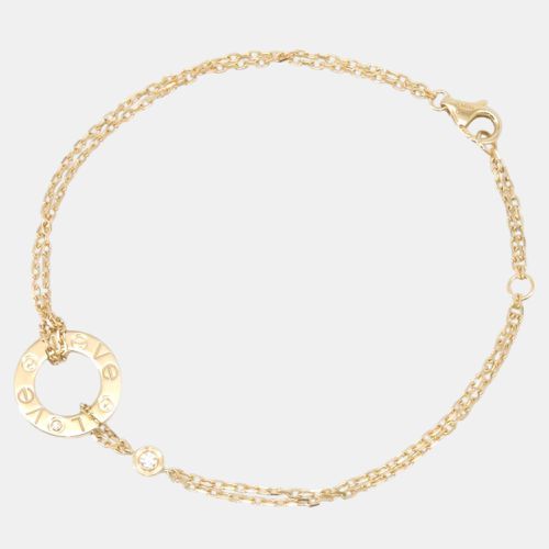 Love Circle Bracelet 18K Gold - Cartier - Modalova