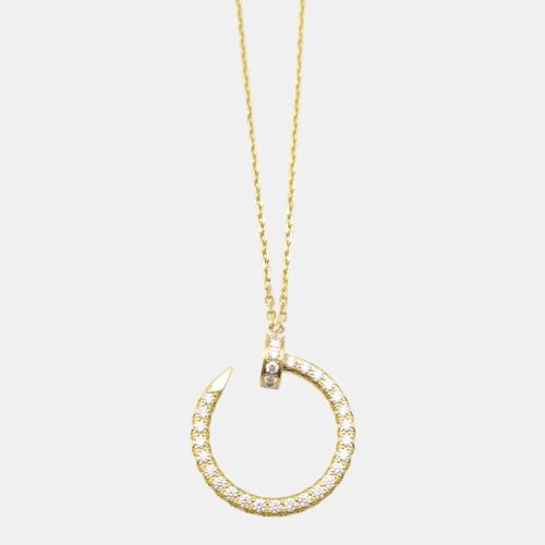 Cartier 18k Yellow Gold Diamond Necklace Gold Metal - Cartier - Modalova