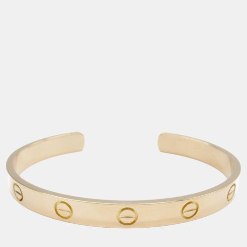 Cartier Love Open Bracelet 18k Pink Gold Pink Gold Gold Metal - Cartier - Modalova