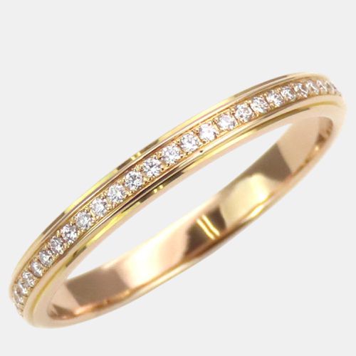 Cartier 18K Rose Gold and Diamond Eternity Band Ring EU 50 - Cartier - Modalova