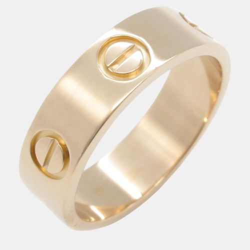 Cartier 18K Rose Gold Love Ring EU 52 - Cartier - Modalova