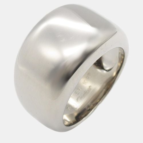 Cartier 18K White Gold Nouvelle Vague Band Ring EU 55 - Cartier - Modalova