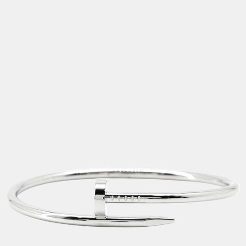 Cartier 18K White Gold Juste un Clou Bracelet - Cartier - Modalova