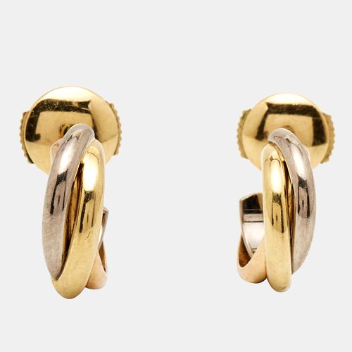 Cartier Trinity 18k Three Tone Gold Earrings - Cartier - Modalova