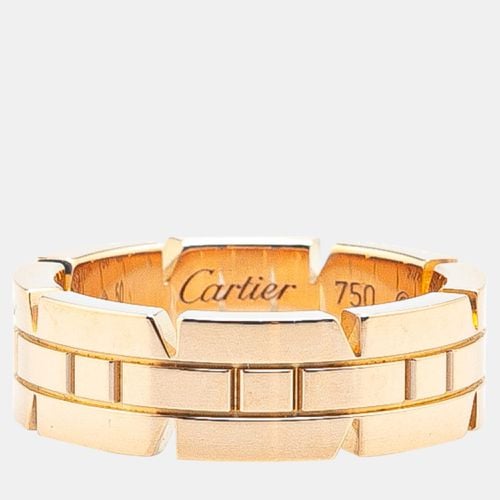 Cartier 18K Rose Gold Tank Francaise Ring - Cartier - Modalova