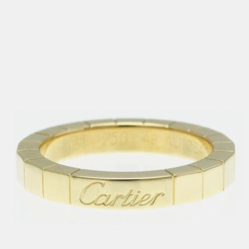 K Gold Lanieres Band Ring EU 49 - Cartier - Modalova