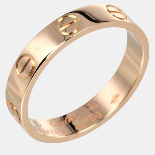 Cartier 18K Rose Gold Love Wedding Ring EU 49 - Cartier - Modalova