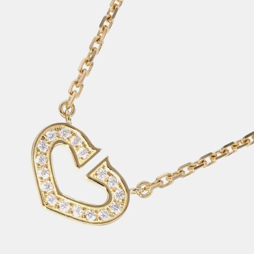 K Gold Heart of Diamonds Pendant Necklace - Cartier - Modalova