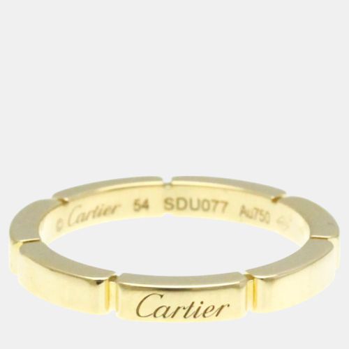 K Gold Maillon Panthere Band Ring EU 54 - Cartier - Modalova