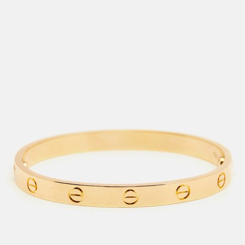 Cartier Love 18k Yellow Gold Bracelet 17 - Cartier - Modalova