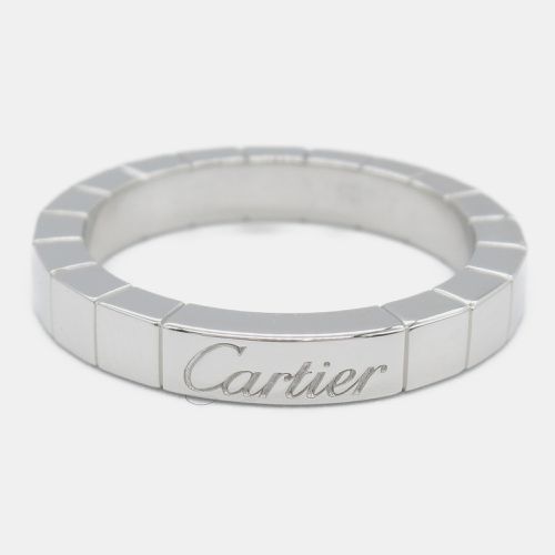 Cartier 18K White Gold Lanieres Ring EU 50 - Cartier - Modalova