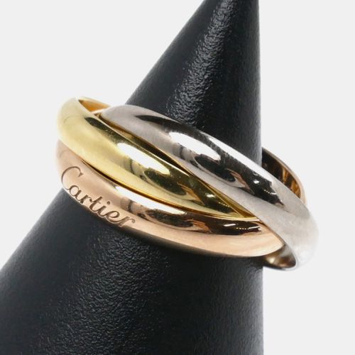 Cartier 18K Yellow, Rose, White Gold Trinity Ring EU 53 - Cartier - Modalova