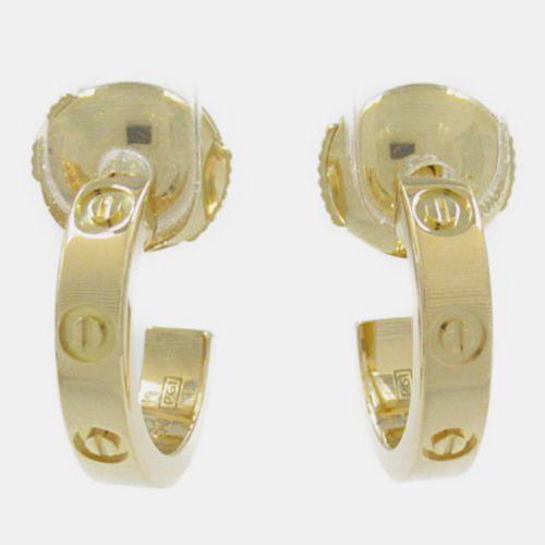 Cartier 18K Yellow Gold Love Earrings - Cartier - Modalova