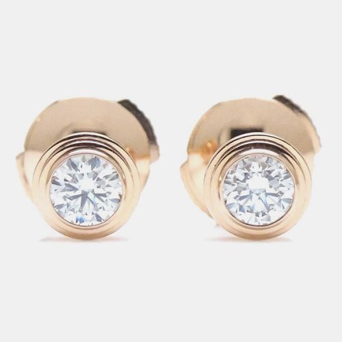 Cartier 18K Pink Gold D'amour Diamond Earrings - Cartier - Modalova