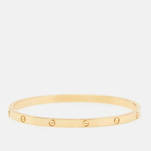 Love 18k Gold Small Model Bracelet 17 - Cartier - Modalova