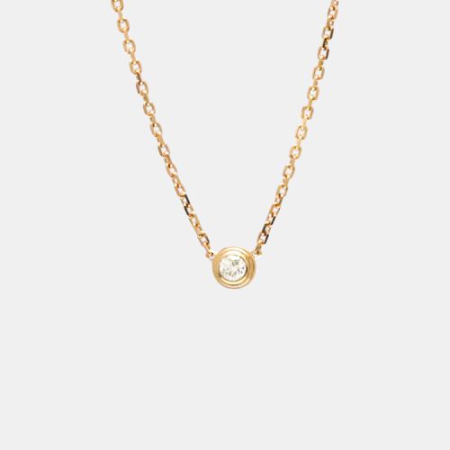 Cartier 18K Rose Gold and Diamond Diamants Légers Pendant Necklace - Cartier - Modalova