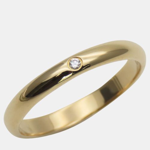 Cartier 18K Yellow Gold Diamond Wedding Band Ring EU 50 - Cartier - Modalova