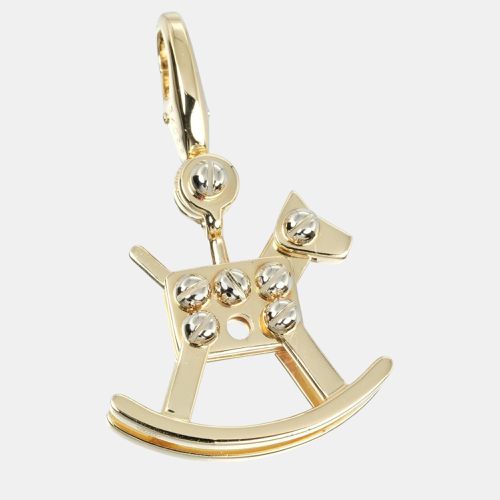 Cartier 18K Yellow. White Gold Rocking Horse Pendant - Cartier - Modalova