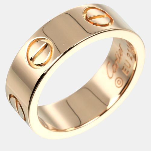 Cartier 18K Pink Gold Love Ring EU 47 - Cartier - Modalova