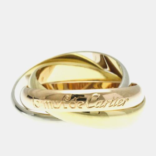 K Yellow, Rose, Gold Trinity Band Ring EU 51 - Cartier - Modalova