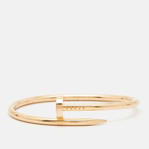 Cartier Juste Un Clou Classic Model 18k Rose Gold Bracelet 17 - Cartier - Modalova