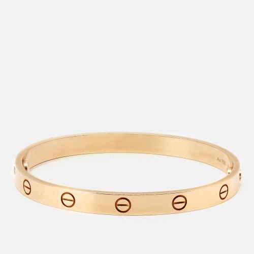 Cartier Love 18k Rose Gold Bracelet 18 - Cartier - Modalova