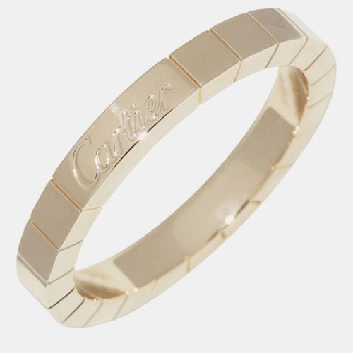 Cartier 18K Yellow Gold Lanieres Band Ring EU 57 - Cartier - Modalova