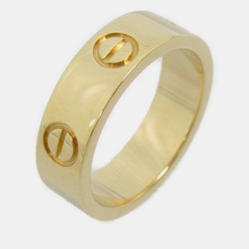 Cartier 18K Yellow Gold Love Band Ring EU 51 - Cartier - Modalova