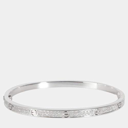 Cartier 18k White Gold Love Bracelet - Cartier - Modalova