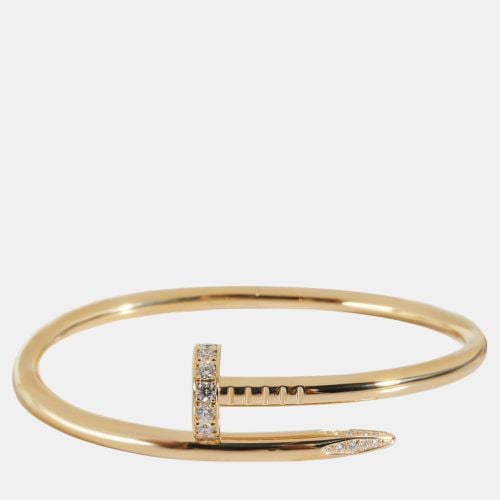 Cartier 18k Yellow Gold 0.58 CTW Juste Un Clou Bracelet - Cartier - Modalova