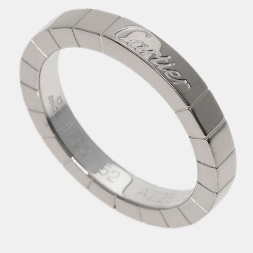 Cartier 18K White Gold Lanieres Band Ring EU 52 - Cartier - Modalova