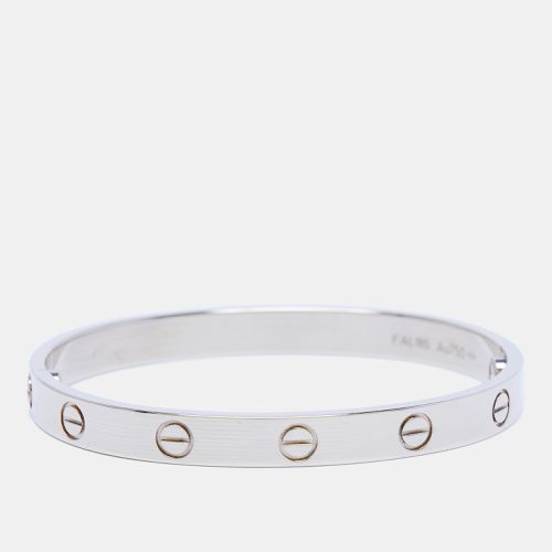 Cartier Love 18k White Gold Bracelet 16 - Cartier - Modalova