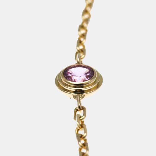 Cartier 18K Rose Gold and Sapphire d'Amour Chain Bracelet - Cartier - Modalova