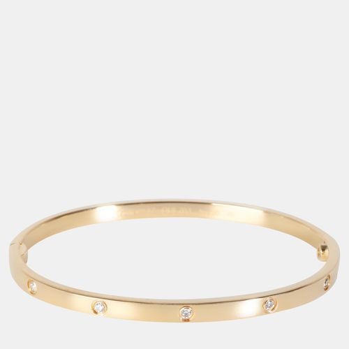 Gold 10 Diamond Love Bracelet - Cartier - Modalova