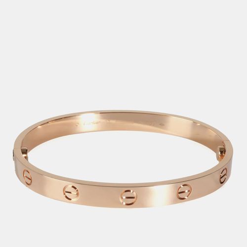 Cartier 18k Rose Gold Love Bracelet - Cartier - Modalova