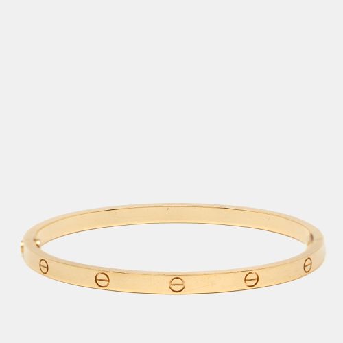 Cartier Love 18K Yellow Gold Narrow SM Bracelet 16 - Cartier - Modalova