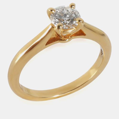 K Gold 1895 Solitaire Diamond Engagement Ring F VVS2 0.5 CTW - Cartier - Modalova