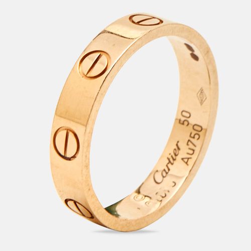 Cartier Love 18k Rose Gold Wedding Band Ring Size 50 - Cartier - Modalova