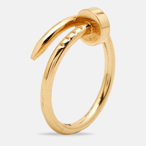 Cartier Juste Un Clou 18k Yellow Gold Small Model Ring Size 47 - Cartier - Modalova