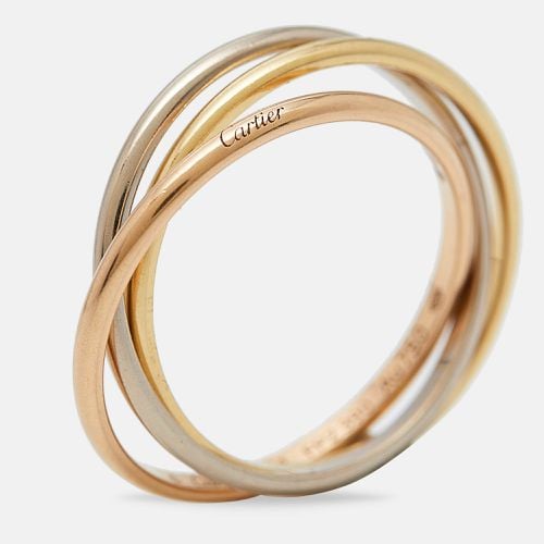 Cartier Trinity 18k Three Tone Gold XS Model Ring Size 51 - Cartier - Modalova