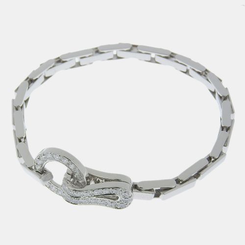 Cartier 18K White Gold Agrafe Bracelet - Cartier - Modalova