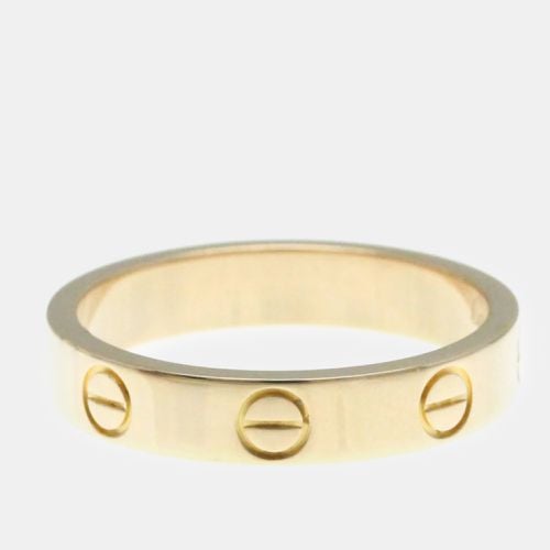 Cartier 18K Rose Gold Love Band Ring EU 51 - Cartier - Modalova