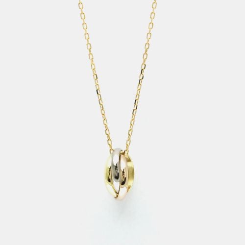 K Yellow, Rose, Gold Trinity Pendant Necklace - Cartier - Modalova