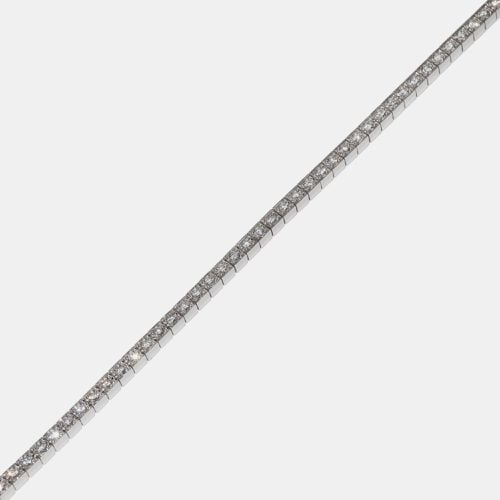 Cartier 18K White Gold and Diamond Lanieres Bracelet - Cartier - Modalova