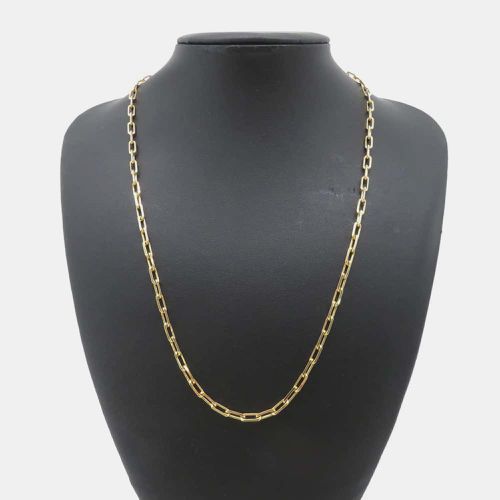 Cartier 18K Yellow Gold Santos de Cartier Chain Necklace - Cartier - Modalova