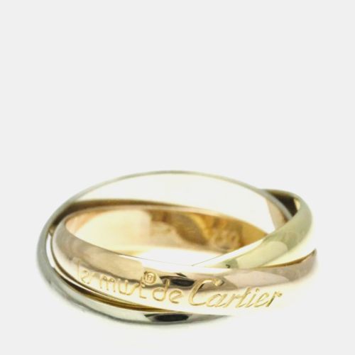 K Gold, Rose Gold, White Gold Trinity Ring EU 53 - Cartier - Modalova